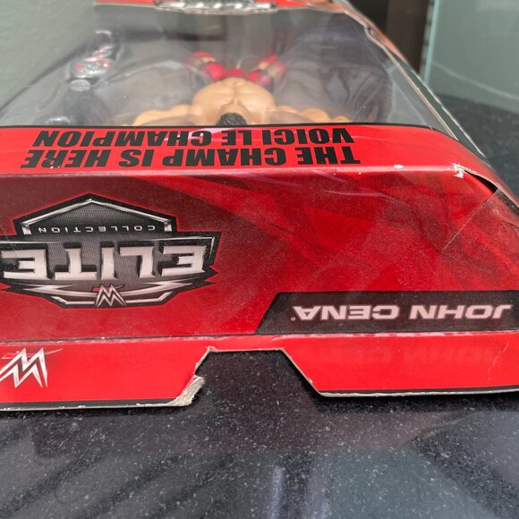 John Cena WWE Elite Champ is Here Debut Spinner Belt Word Life US Belt Canadian - Picture 5 of 6